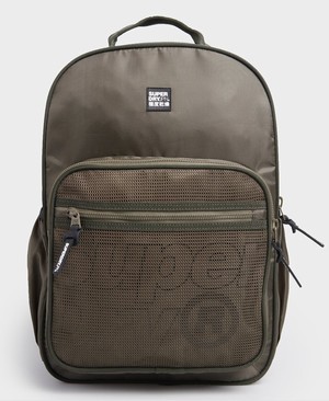 Superdry Scholar Férfi Hátizsák Szürke | UWGBP9172